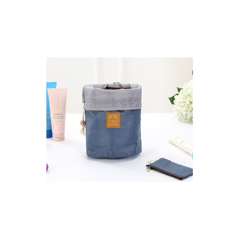 Cosmetic Bag For Women, Travel Makeup Bag With Removable Category Partitions, High-quality Rubber Zipper Portable Organizer For Cosmetics, Toiletries,