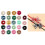 Handmade Button Fabric Strips 1.8Meter/Roll-shrimp powder 3
