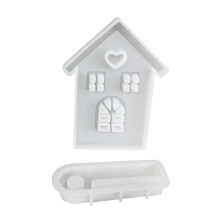 Castle Shape Candle Holder Mold, House Candle Holder Mold-C