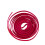 Handmade Button Fabric Strips, 0.19in Width Colorful-rose red 1