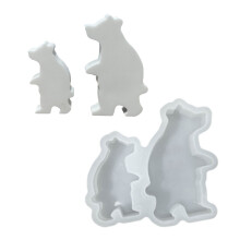 Bear Penguins Candle Holder Mold Animal Resin Molds for DIY-B