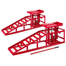 AREBOS XXL Car Ramp | Lifting Platform | Car Ramp | 259 mm drive-up width | Drive-up ramp | Lifting Platform | Height Adjustable 2 T | (Set of 2)