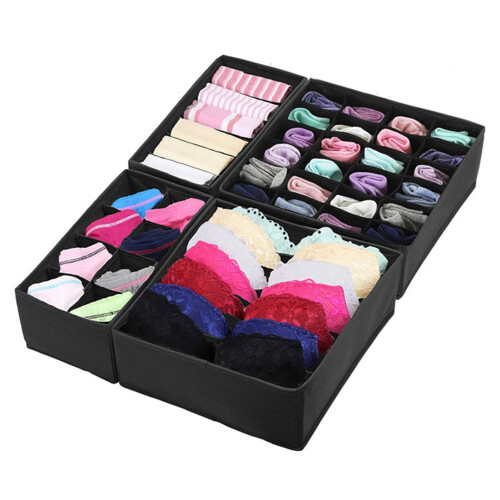 Non-woven Material Organizer, Foldable Fabric Storage For Your Home's Closet
