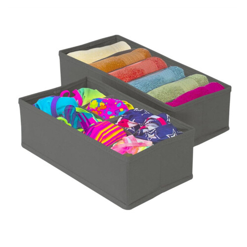 Non-woven Material Organizer, Foldable Fabric Storage For Your Home's Closet 2