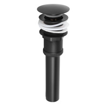 Bouchon de vidange pour lavabo vasque avec trop-plein, matériau de qualité supérieure, conception étanche, installation facile, bouton à