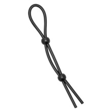 Anel de ereção - Prazeres Pecaminosos - Preto - Resistente à água - Moderno - 8x12x9 cm - 125 g - Para homem