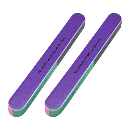 Multi Functional 7 Sided Nail Buffer Gentle Abrasive-2PCS