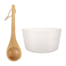 1Set Sauna Emmer Voering Set Hittebestendig Kunststof Met