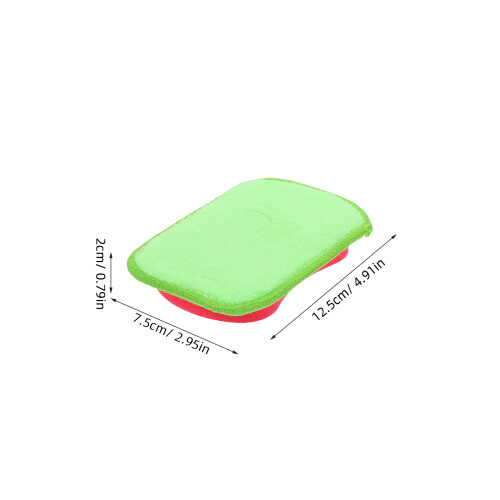 10Pièces Petits Effaceurs Rouge Avec Tissu Lavable 2