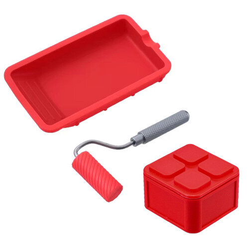 Multipurpose Silicone Adhesive Brush Set Includes-Silicone box 1