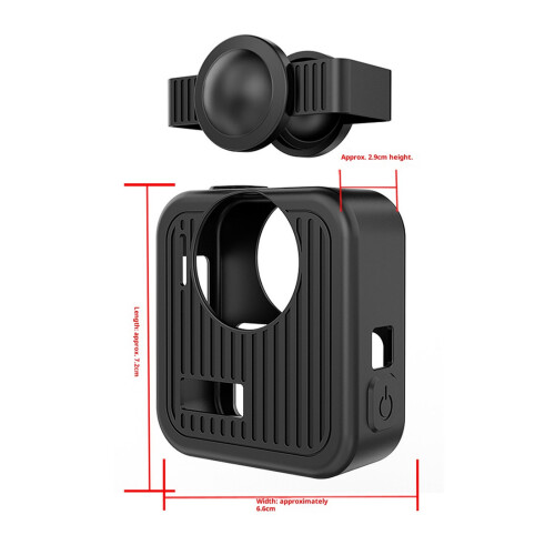 Étui de protection en Silicone-Avec couvercle de batterie 1
