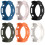 Stylish Half Enclosed Smartwatch Protector TPU Build-Black 2