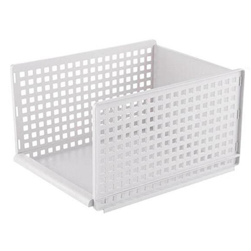 Foldable Closet Organizers, Stackable Wardrobe Storage Box, Special Design for Cabinet Storage & Easy Access, Space-saving Solutions