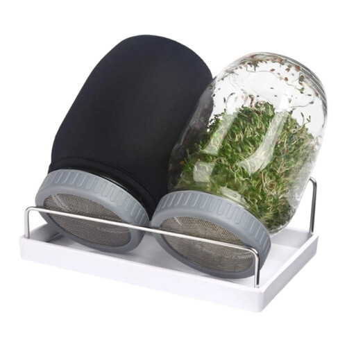 Space Efficient Complete Indoor Germination Growing-grey