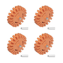 Multiple Size Air Propelled Adhesive Rubber Set 4Pcs-25mm
