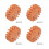 Multiple Size Air Propelled Adhesive Rubber Set 4Pcs-25mm 1
