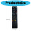 Drop Resistant Universal Remote Control Plastic Construction 3