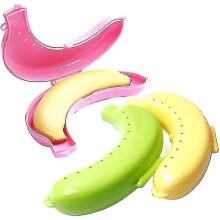 Fruit Guardian, Solid Beskyttende Udendørs Rejsetui, Holder Banan Frisk, BPA-Fri Opvaskemaskine-Sikkert Plast, Bredt Anvendelsesområde