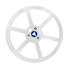 Aluminum Reel Machine Disc 7Inch Open Reel-silver blue