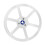 Aluminum Reel Machine Disc 7Inch Open Reel-silver blue 1
