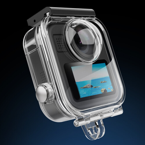 Boîtier sous-marin de durabilité pour caméra d'action Max2, 1