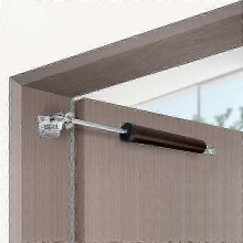 (GJ41 Brown)Automatic Door Soft Close 90 Degrees Within The Positioning Stop Buffer Adjustment,door Closer Furniture Hardware