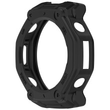 Stylish Half Enclosed Smartwatch Protector TPU Build-Black