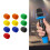 Universal Microphones Cover Shockproof-Red Blue Or ange 2 2