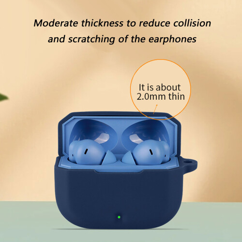 Soft Silicone Cover Shockproof Shell Washable-dark blue color 2