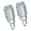 Telescopic Foldable Controller Joysticks for-Silver KF54088 1