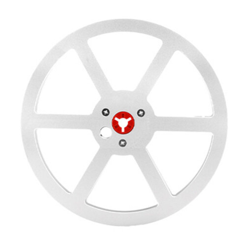 Precise 7Inch Reel To Reel Component Part Aluminum 6-silver red
