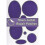 (Purple)Down Jacket Repair Pre-cut, Self-adhesive, Soft, Waterproof 1