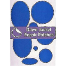 (Royal Blue)Down Jacket Repair Pre-cut, Self-adhesive, Soft, Waterproof