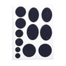 (Navy Blue)Down Jacket Repair Pre-cut, Self-adhesive, Soft, Waterproof