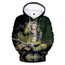 (7-8 Years,C)One Piece Drawstring Hoodies 3d Anime Printed Hooded Sweatshirt Casual Pullover Jumper Tops For Kids Unisex