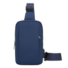 (Deep Blue)Practical Chest Bag For Men And Women Nylon Crossbody Bags Shoulder Purse Great For Commuting And Outdoor Activities Purple