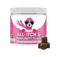 (120pcs) Nutri-Paw All-Itch Immunity Treats For Dogs-Soothe Itchy Paws, Eyes, Ears, Skin,120-360 Treats Immune Support Treats