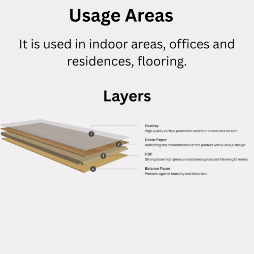 (1.875 m² / Pack, Devine) Step XL (12mm) Wood Effect Click Laminate Flooring 2