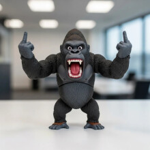 Angry animal statues make exquisite gifts for men and women.