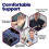 (Left hand)Metacarpal Finger Splint Hand Brace, Ulnar Gutter Splint Support 4