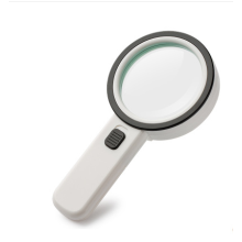 10X Magnifying Glass with Light, Genuine Glass Lens for Comfortable Reading, Wide Range of Uses Magnifier for Seniors and Far-Sighted Individuals Seek