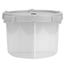 Pillenorganizer met grote capaciteit voor dagelijks gebruik. Supplementenorganizer met extra grote vakken. Dubbele afsluiting ter bescherming tegen