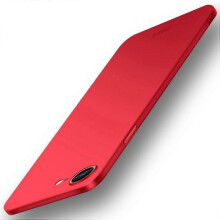 (Style Red,Multicolor)SH For iPhone 16e Phone Case MOFI Shield Matte Series Ultra Slim PC Protective Cover - Black