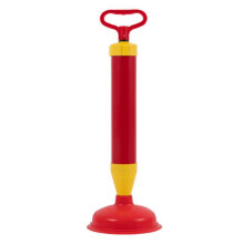 (Circular)Toilet Plunger Powerful Manual Drain Unblocker Toilet Clogged Cleaning Tool G