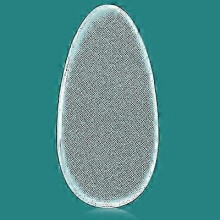 (Without drip glue,E)Cheekyglo Glass Foot File, Glass Foot File Callus Remover for Feet