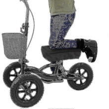 Rehabilitation Car Cushion Memory Foam OW Rebound Cushion Knee Walker Pad for Comfortable Mobility Support