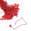 (1000pcs,Red)Nylon String Hang Tag Fasteners 1