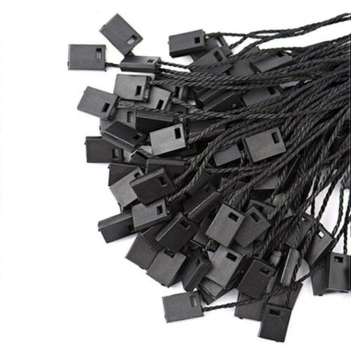(100 pcs,Black)Nylon String Hang Tag Fasteners 2