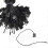 (100 pcs,Black)Nylon String Hang Tag Fasteners 2