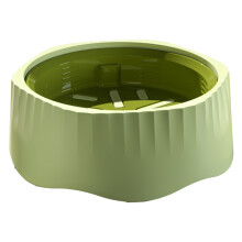 Mangeoire lente détachable pour chats, plat 2 en 1, bol-Vert